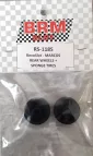RS-118S RevoSlot Marcos Rear Wheels "WIDE" + sponge tires X2